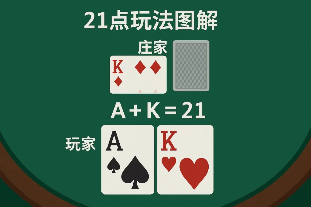 21点玩法图解