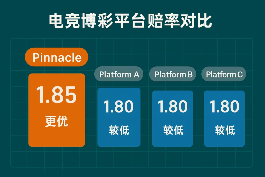 电竞博彩平台赔率对比图