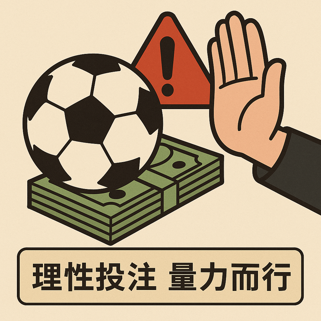 足球投注风险提示图